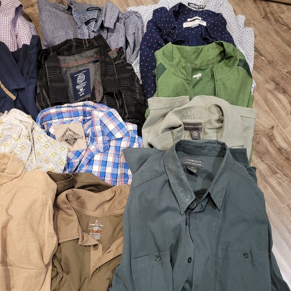 Lot of 17 mens shirts - Picture 3 of 3